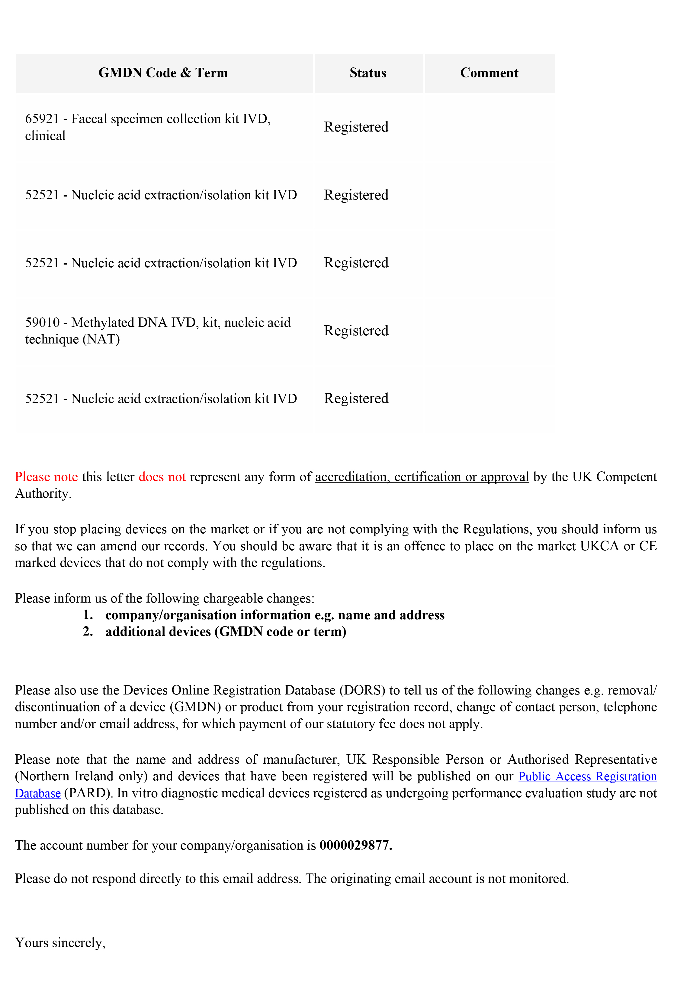 喜讯!艾米森血液/粪便肠癌早检产品同时获得英国MHRA准入资质 喜讯!艾米森血液/粪便肠癌早检产品同时获得英国MHRA准入资质